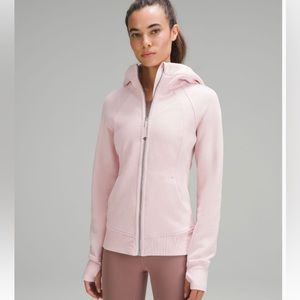 Lululemon Scuba Full Zip Hoodie in Flush Pink